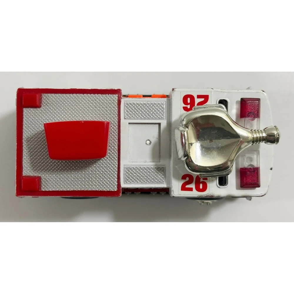 Road Rippers Fire‎ Truck Toy Kids OS Red White Lights and Sounds Motorized